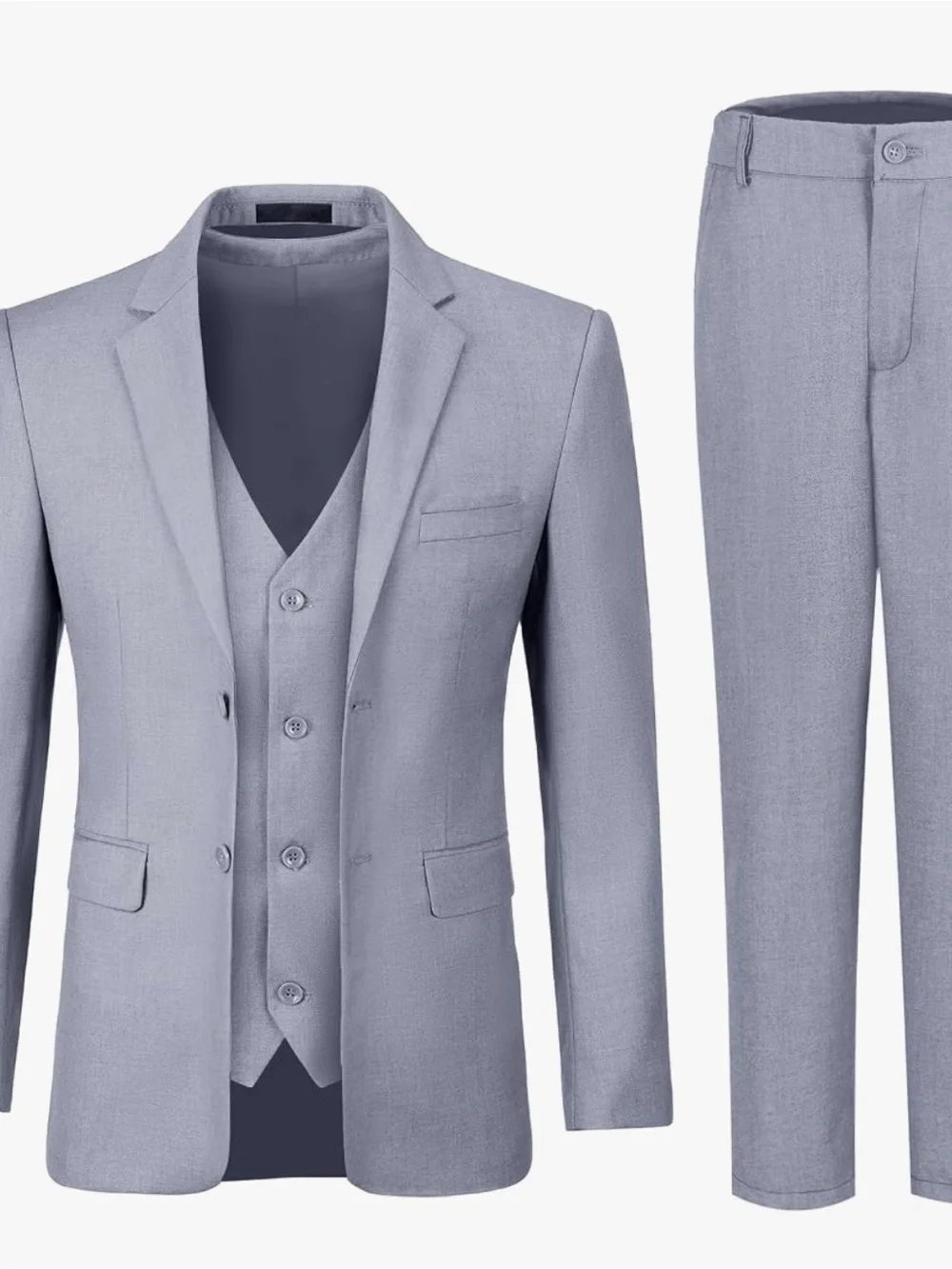 Boys grey suit jacket & pants